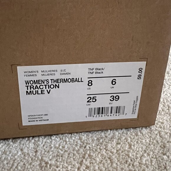 North Face thermoball traction mule (size 8) - Picture 2 of 2